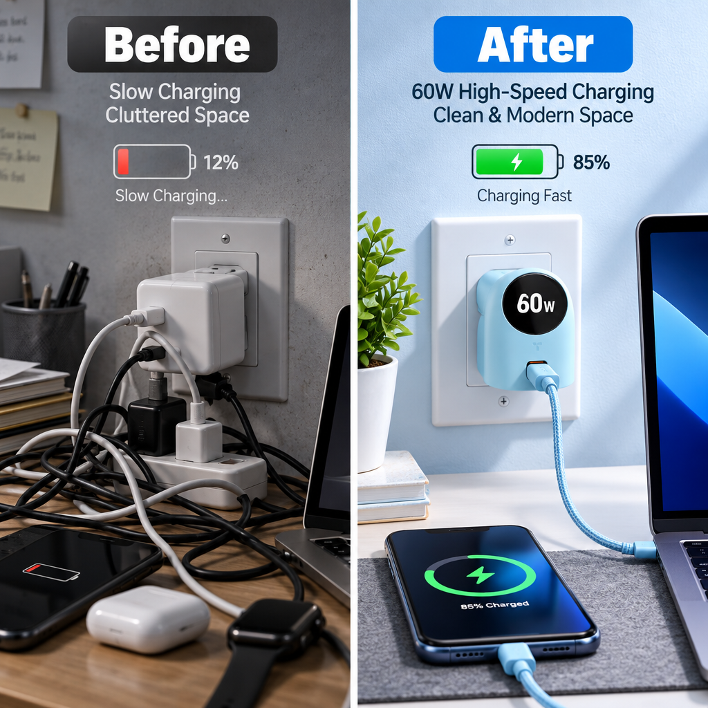 TORRAS 60W Display Charger Set